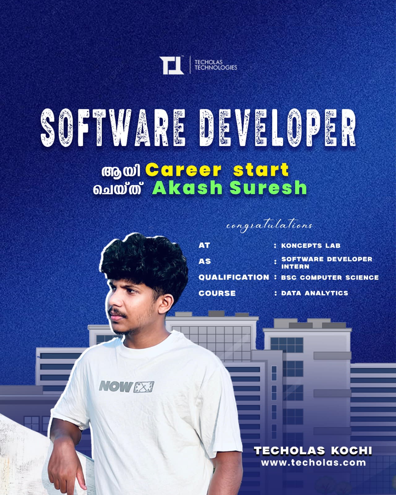 Proving That Skills Cross Boundaries – Our Student Shines as Software Developer!