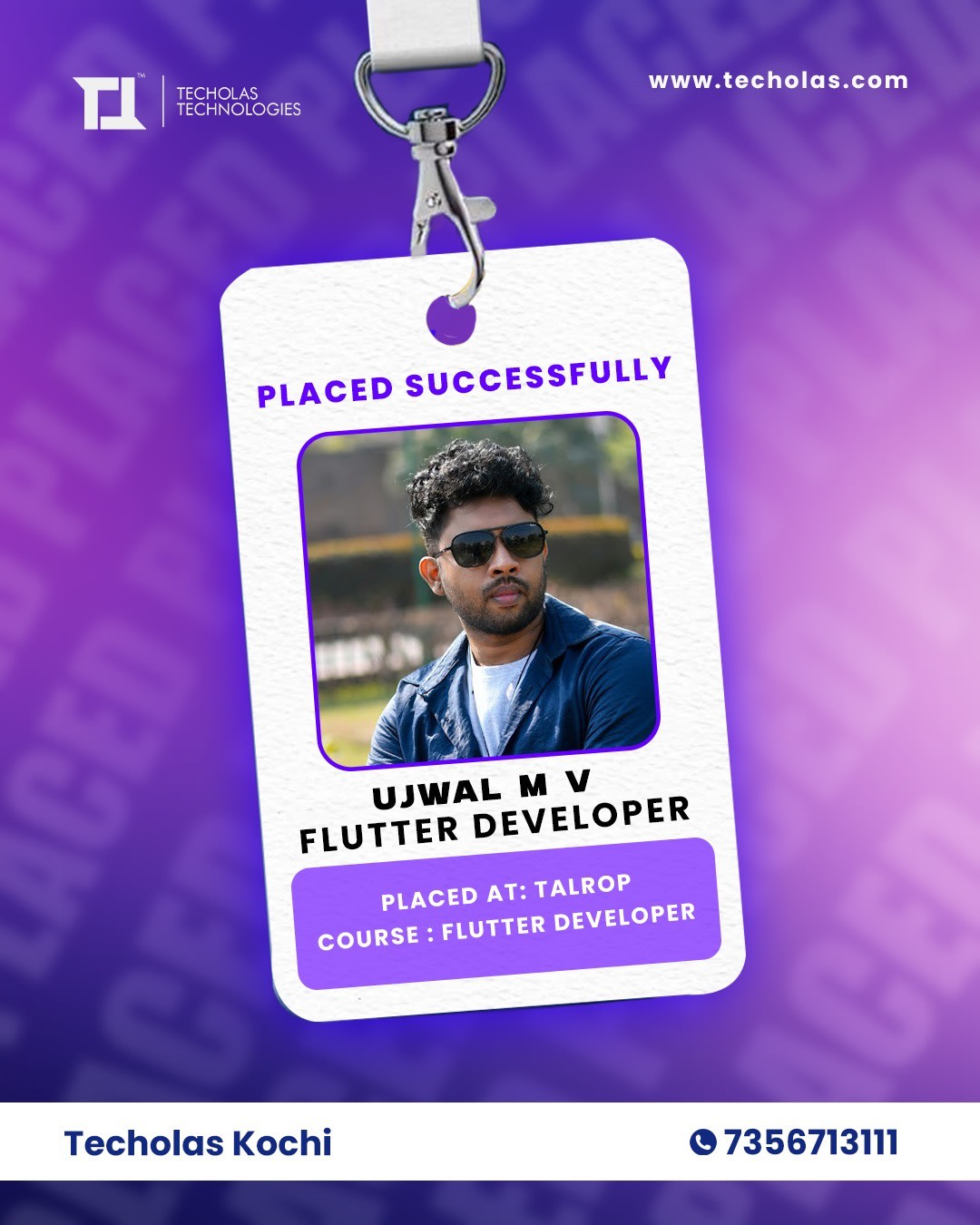 Code,Create,Conquer ; Ujwal Becomes Flutter Developer at Talrop!