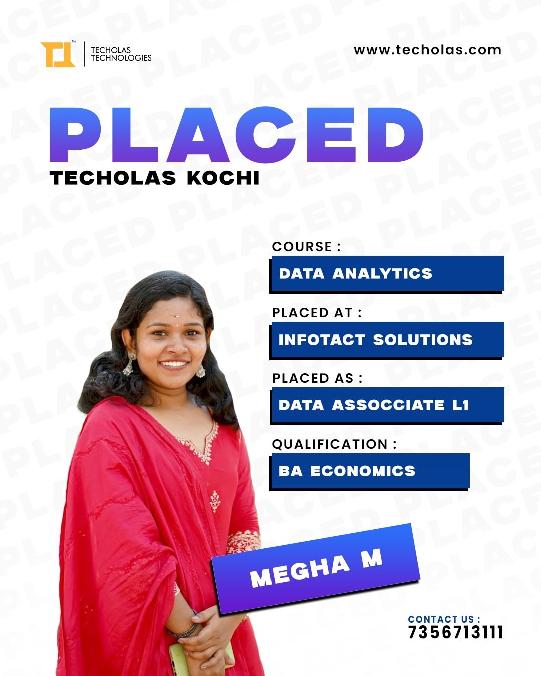 Analytics journey unlocked: Megha steps in as Data Associate!