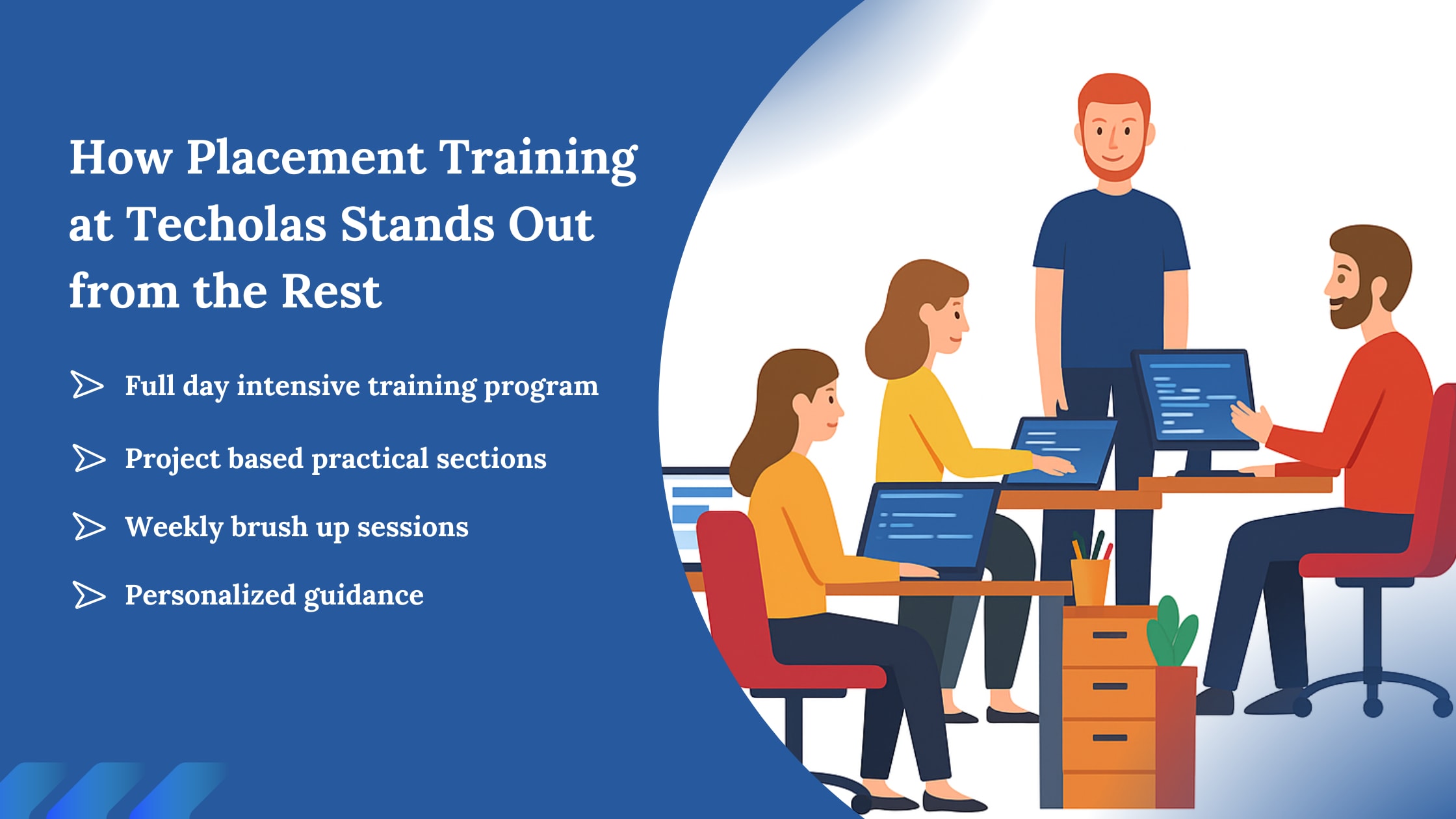 How Placement Training at Techolas Stands Out from the Rest