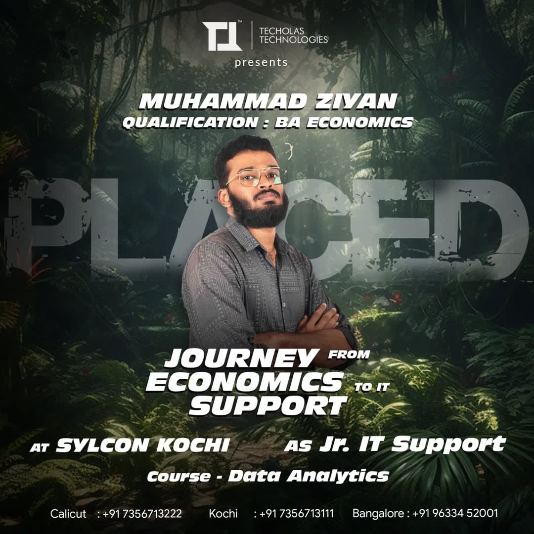 Empowered by analytics, excelling in IT — congratulations on your new role as Junior IT Support!