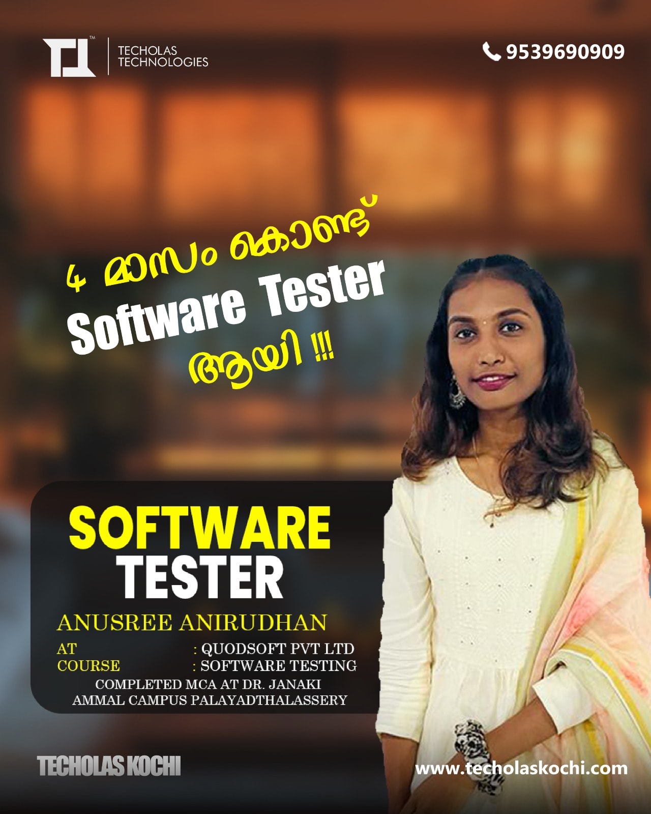 Every bug fixed is a step toward perfection — meet our newest Software Tester!