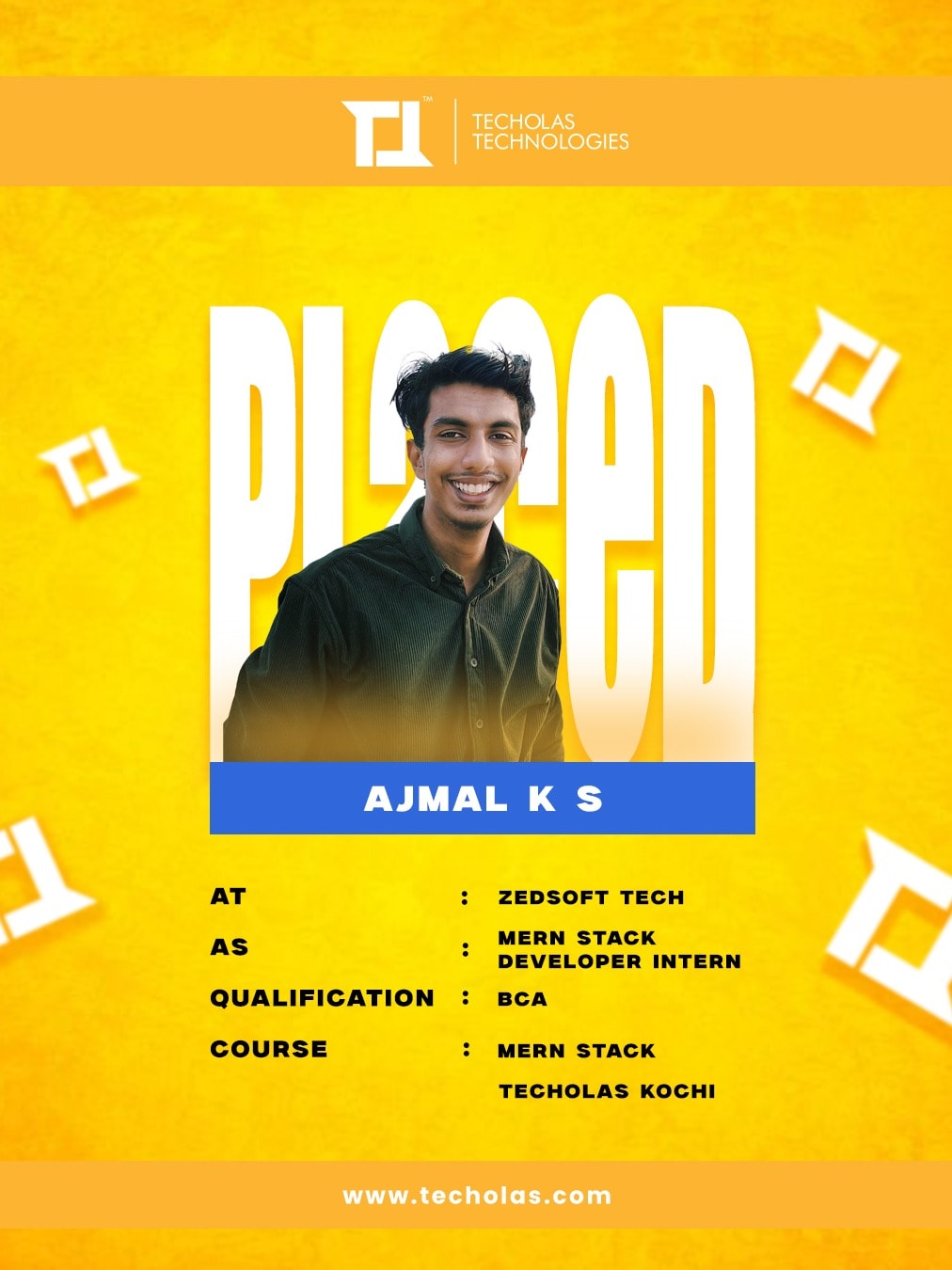 Lines of code. Layers of growth. A new MERN Developer Intern takes off!