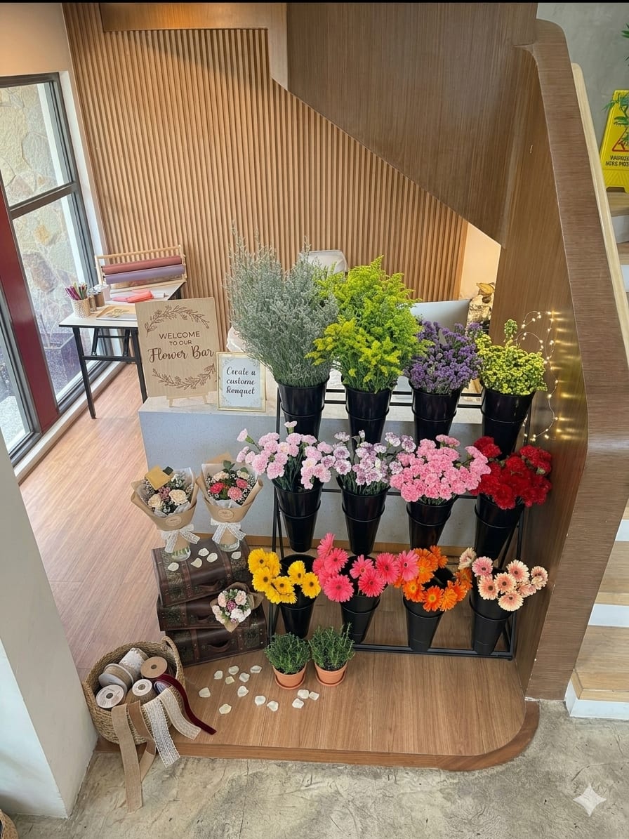 💐 Flower Bar — 100 pax