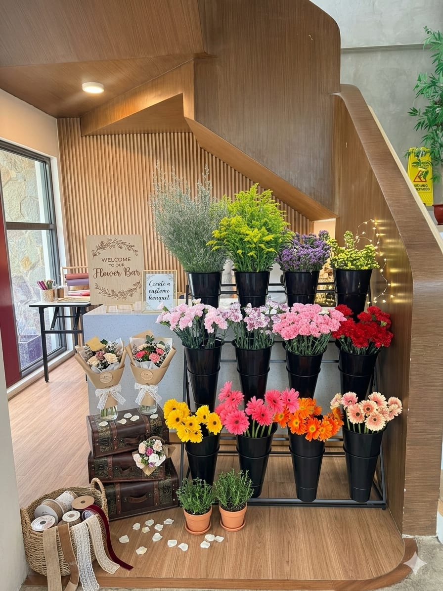 💐 Flower Bar — 50 pax