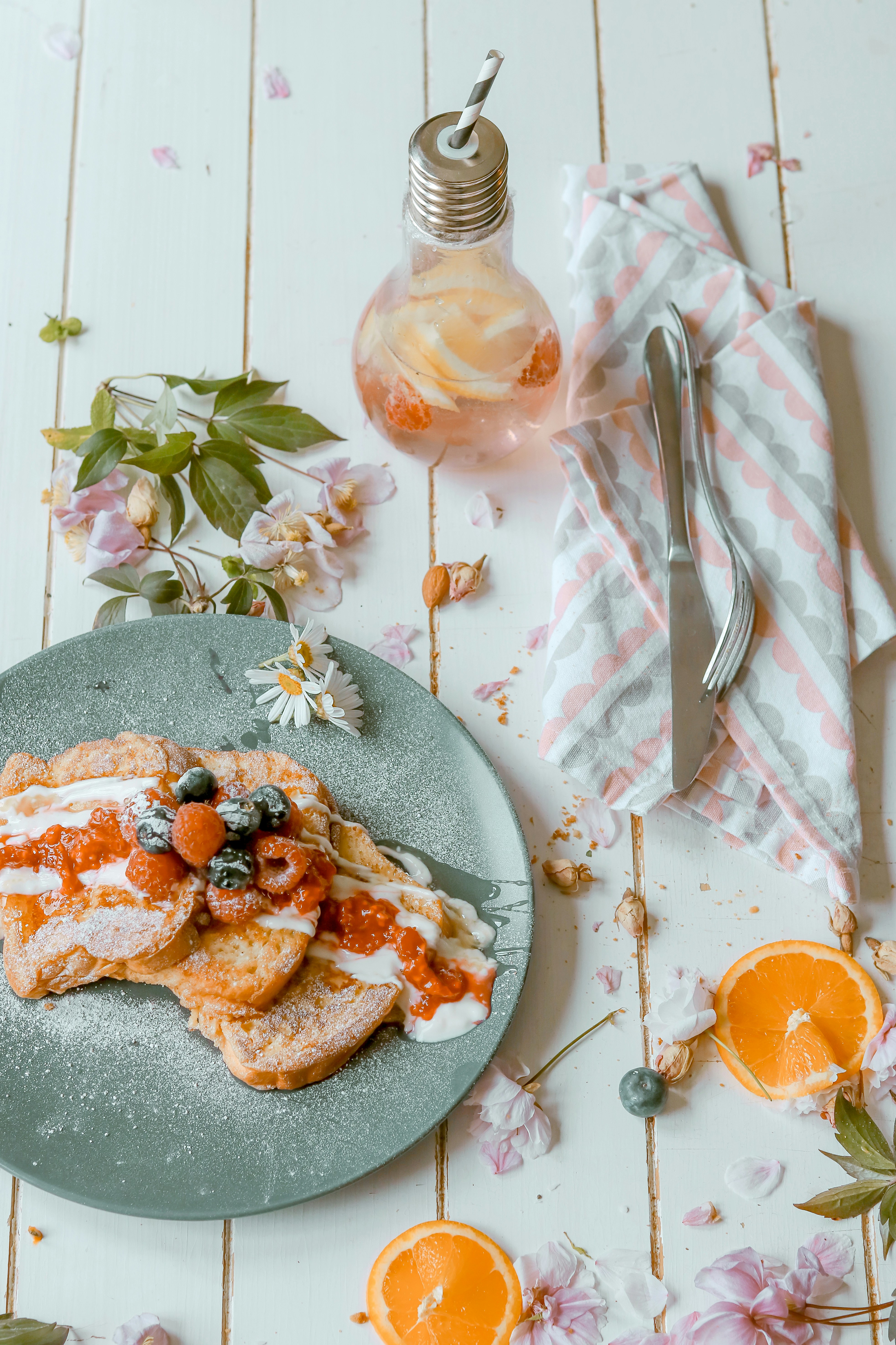 breakfast table