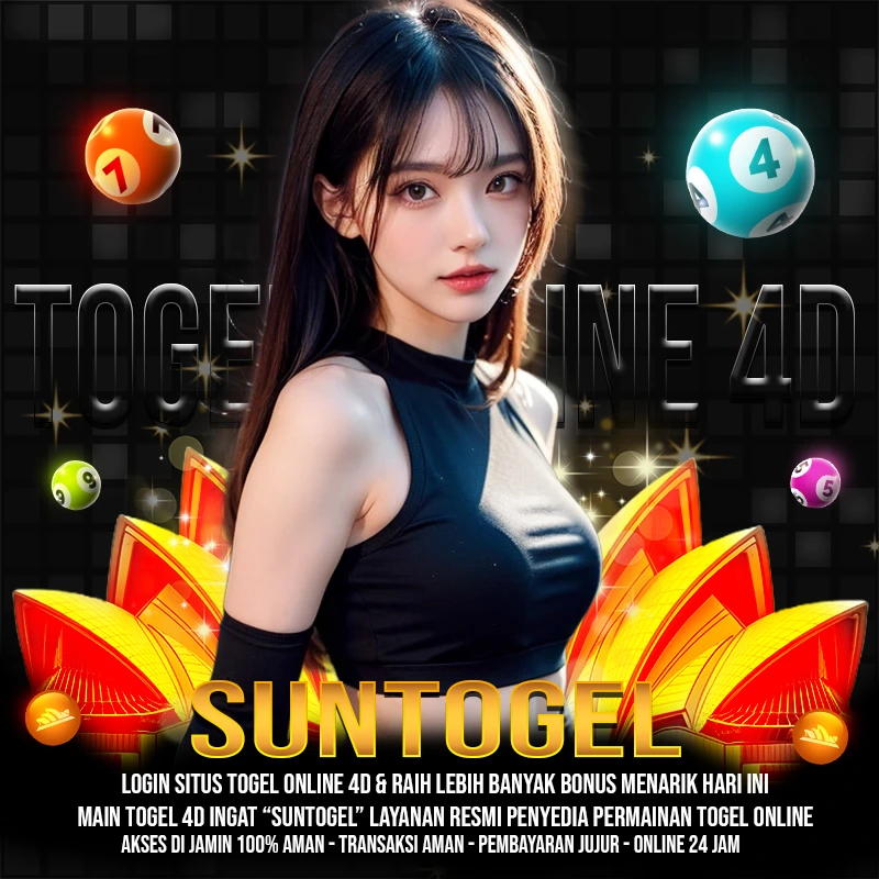 SUNTOGEL = Login Situs Togel Online 4D & Raih Lebih Banyak Bonus Menarik Setiap Harinya
