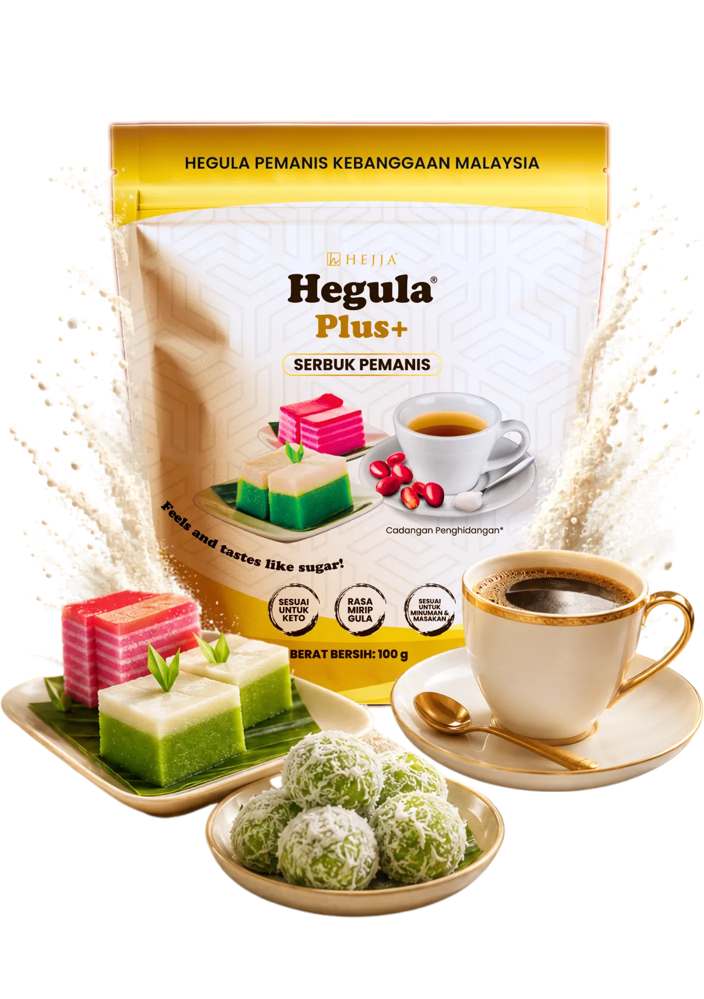Hegula Plus pemanis pengganti gula