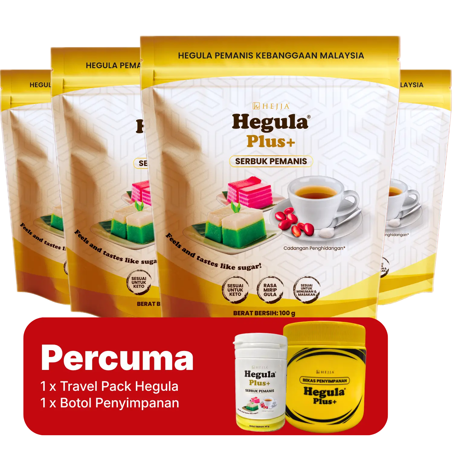 Pakej Keluarga 4 Pouch