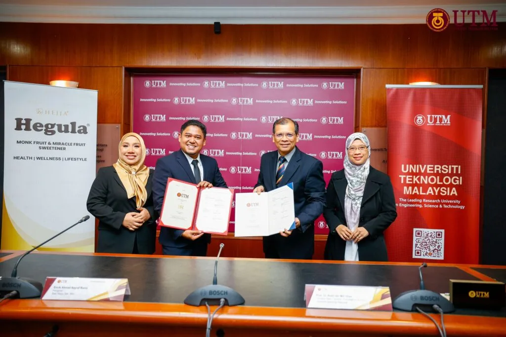 Majlis tandatangan bersama UTM