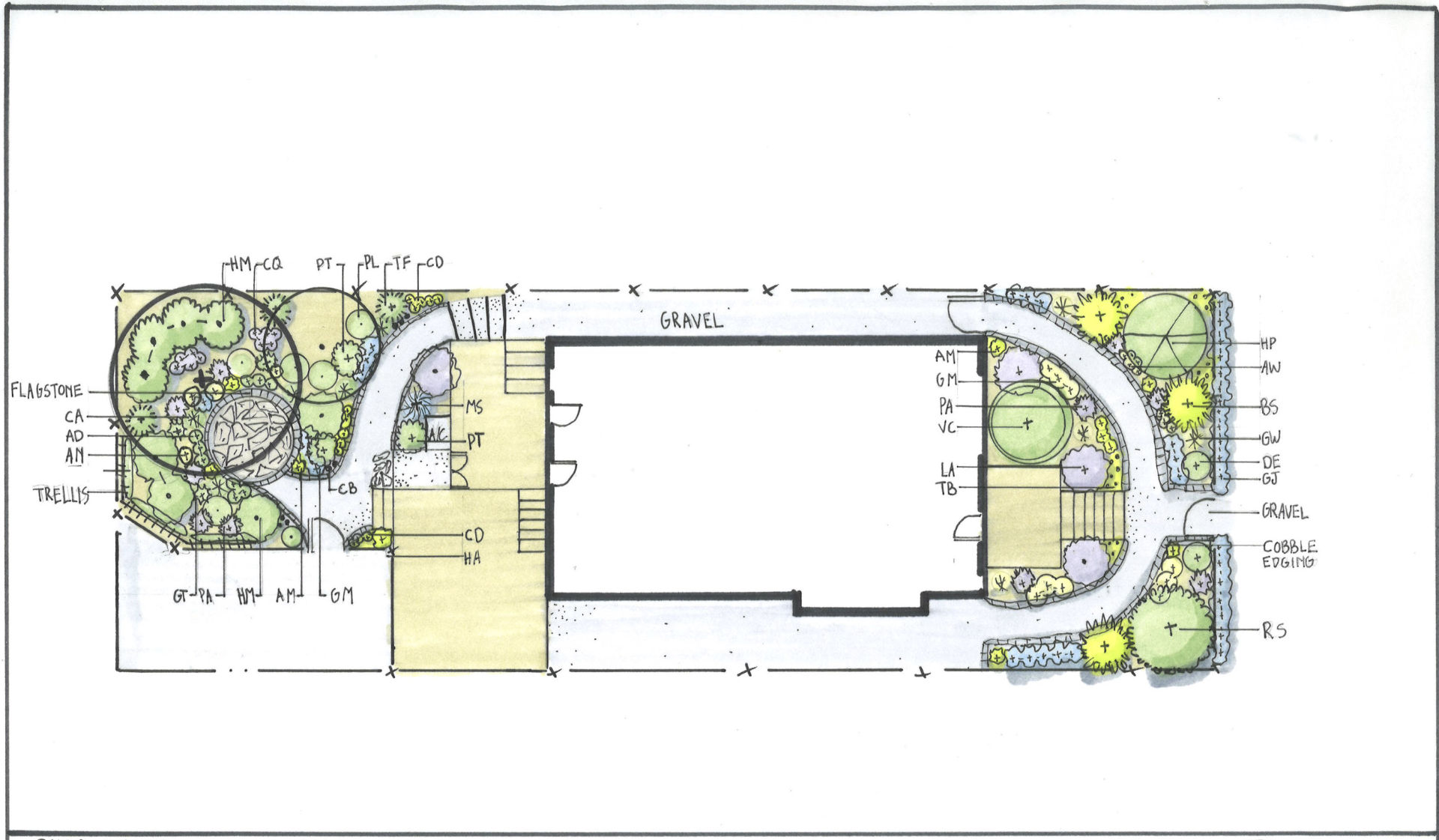 Garden Design Artwork for client