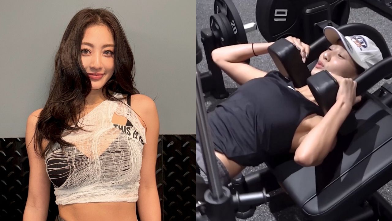 El video viral de Jihyo de TWICE en el gimnasio divide a los fans: "¿Mala forma con la barra vacía?"