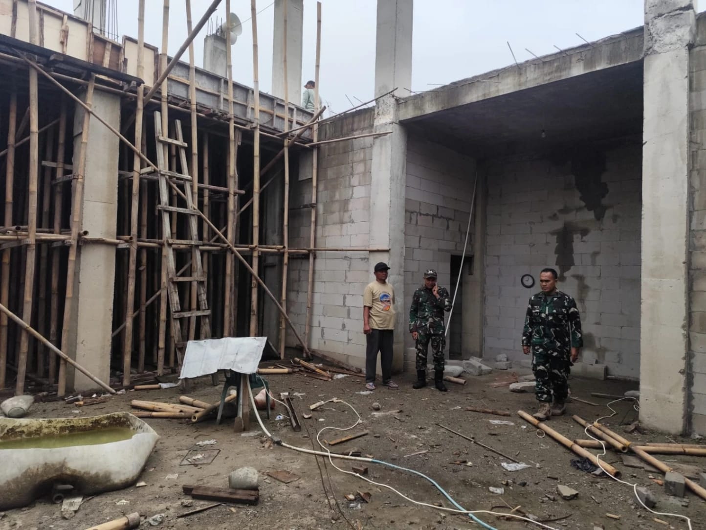Peltu Rudiyanto Tinjau Kondisi Masjid di Desa Tamansari, Siapkan Dukungan Pembangunan Rumah Ibadah