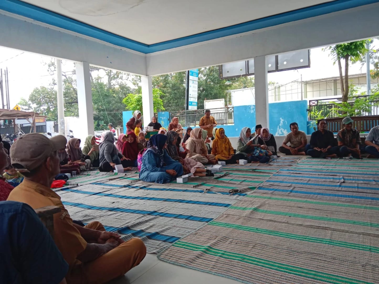 Serka Amin Kusmayadi Hadiri Halal Bihalal Desa Leuwigede, Kebersamaan Warga Widasari Makin Solid Pasca Lebaran