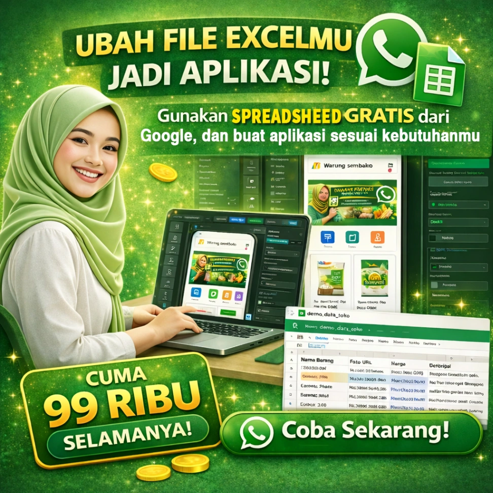 Apliaksi Builder tanpa Coding