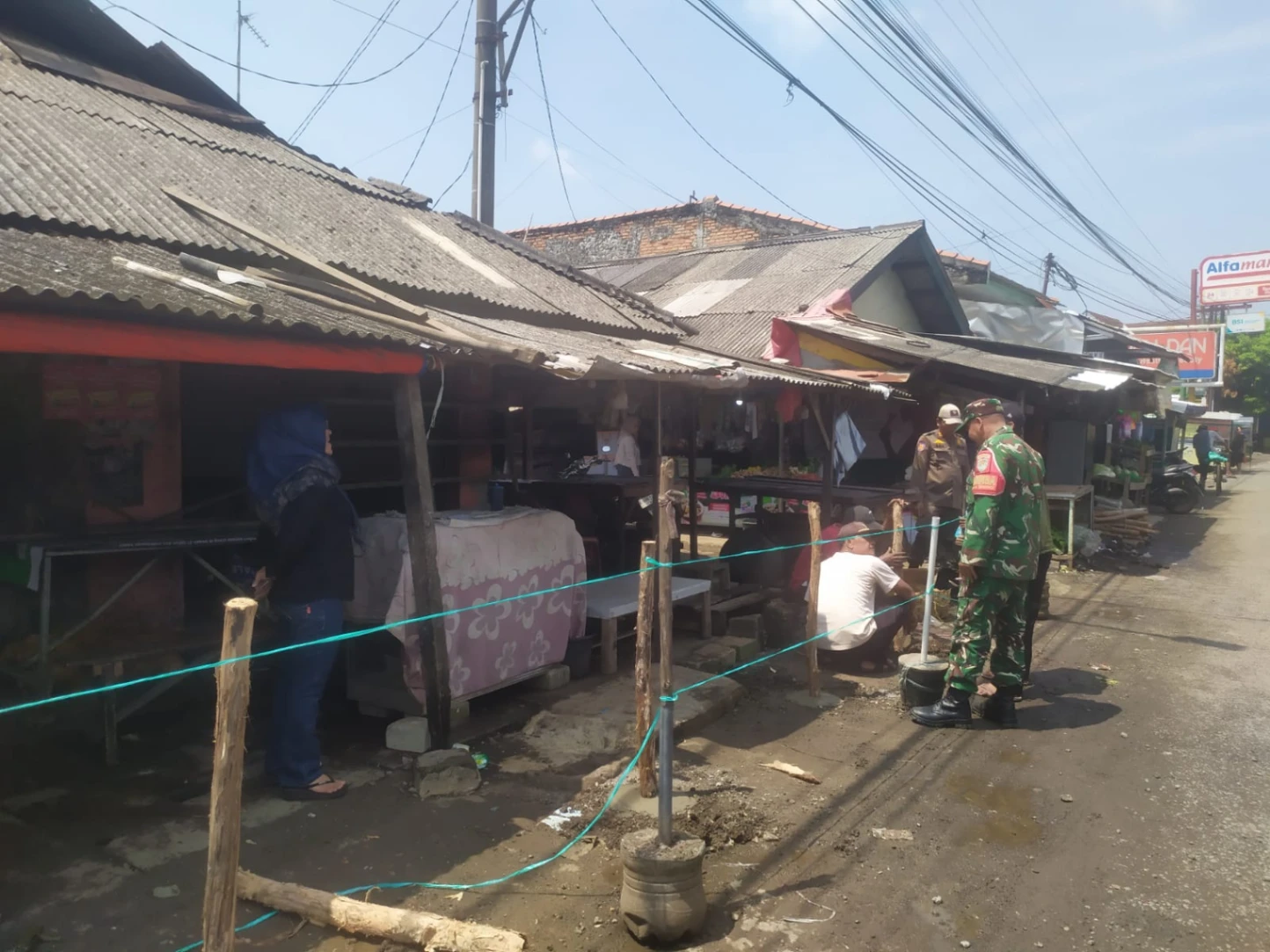 Peltu Aan K Turun Tangan! Jalur Haji di Pasar Tukdana Disterilkan, Pedagang dan Parkir Ditertibkan