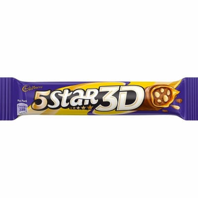 Cadbury 5 Star Chocolate 50g