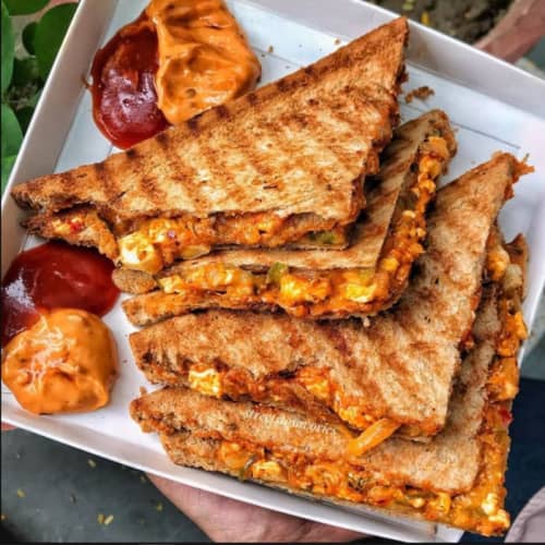 Tandoori Paneer Sandwich