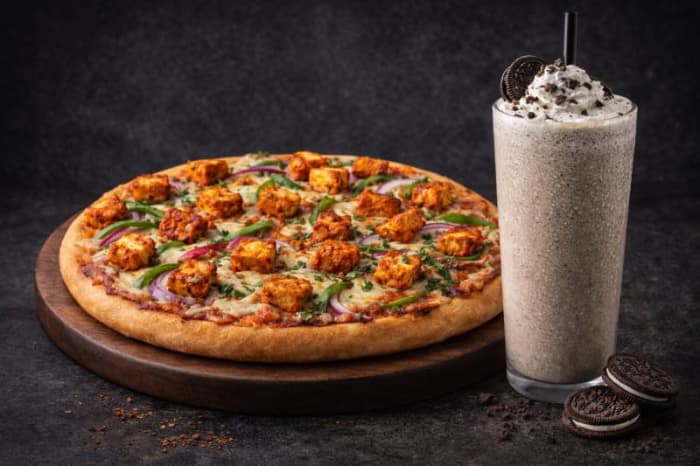 paneer chese mix + shake
