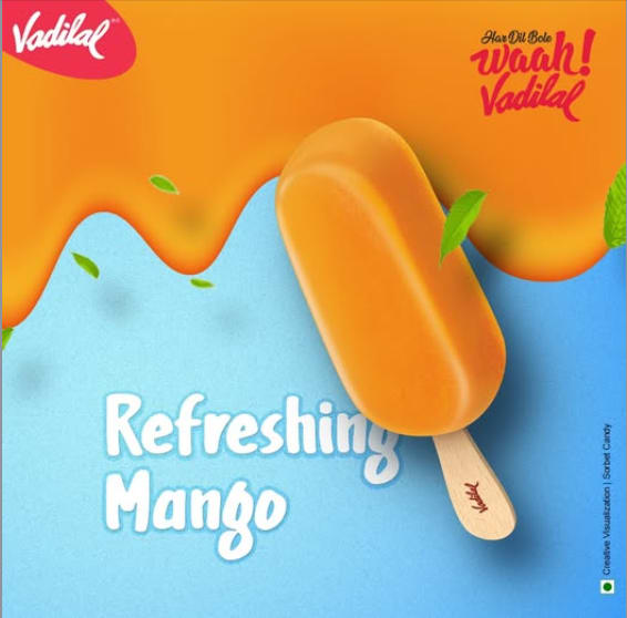 Vadilal Mango Slice Ice Cream