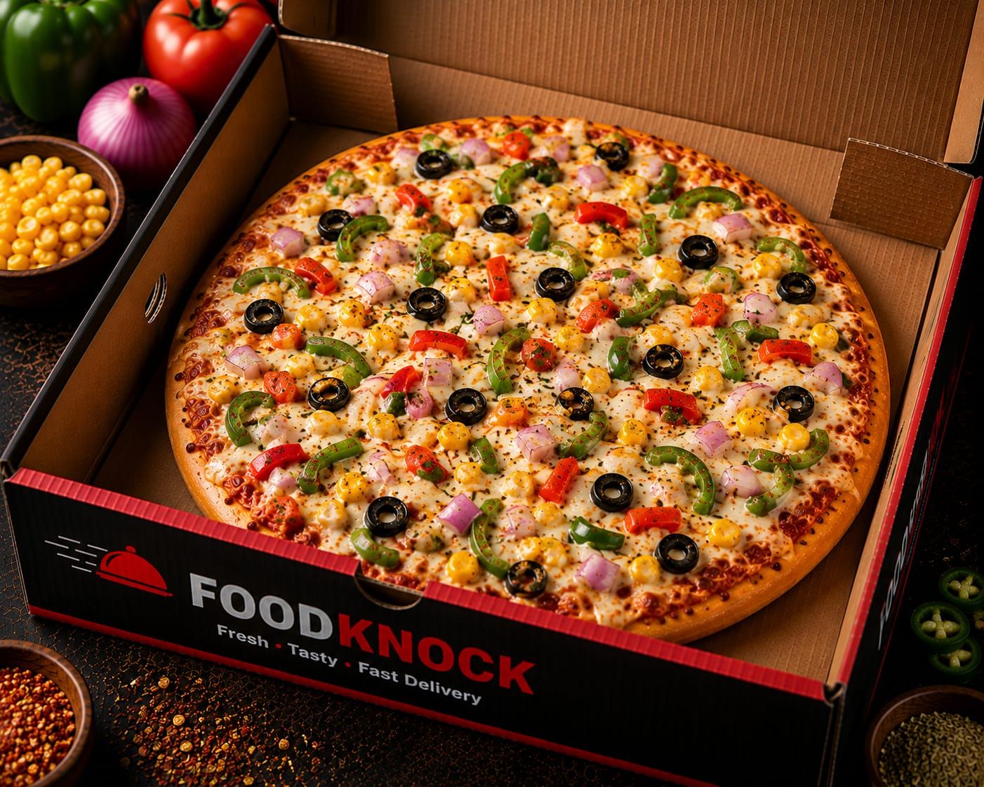 Veg Loaded Pizza