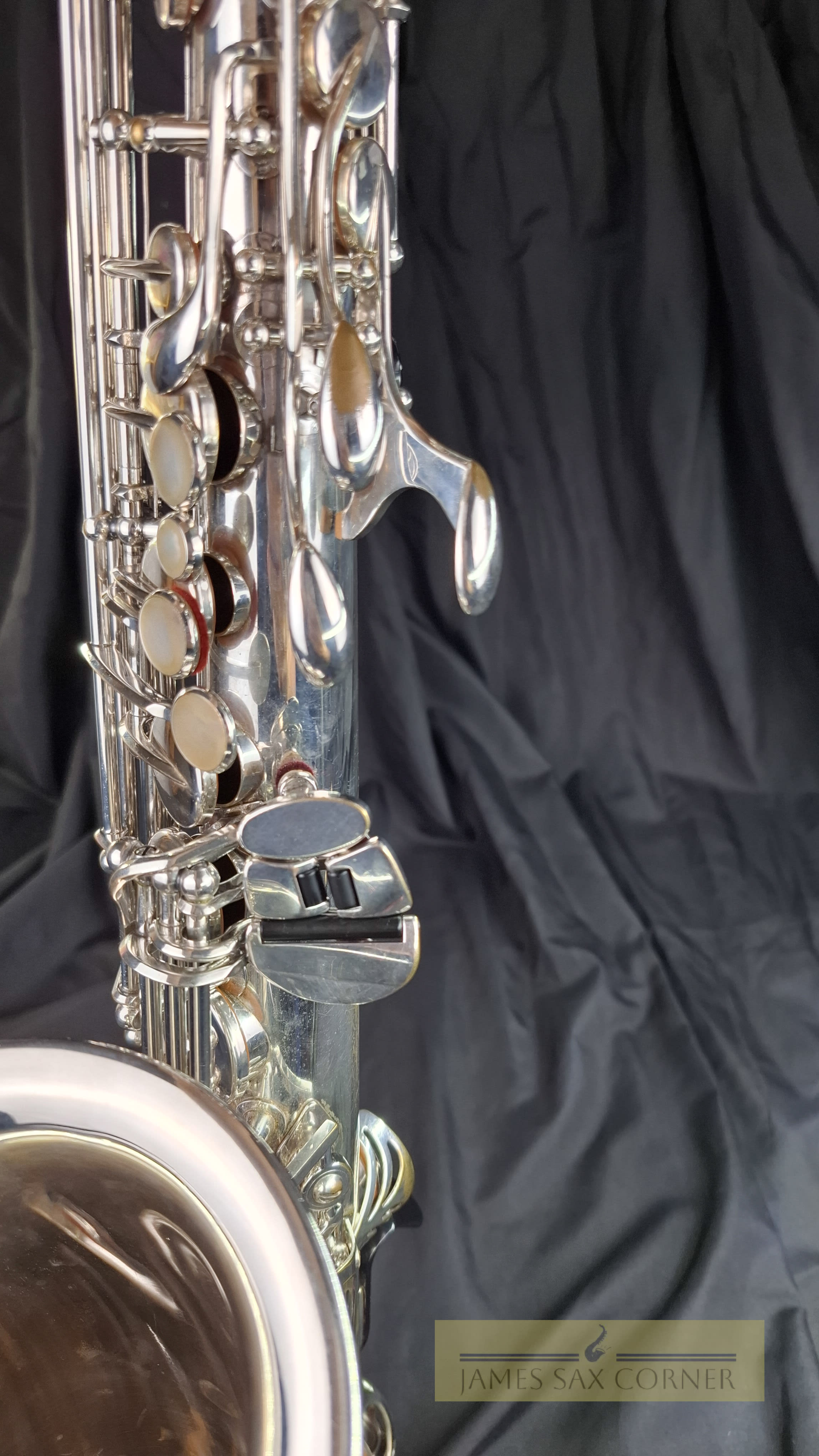 Vintage Yamaha YAS-62S Silver Alto Saxophone Purple Logo SN 007XXX 13