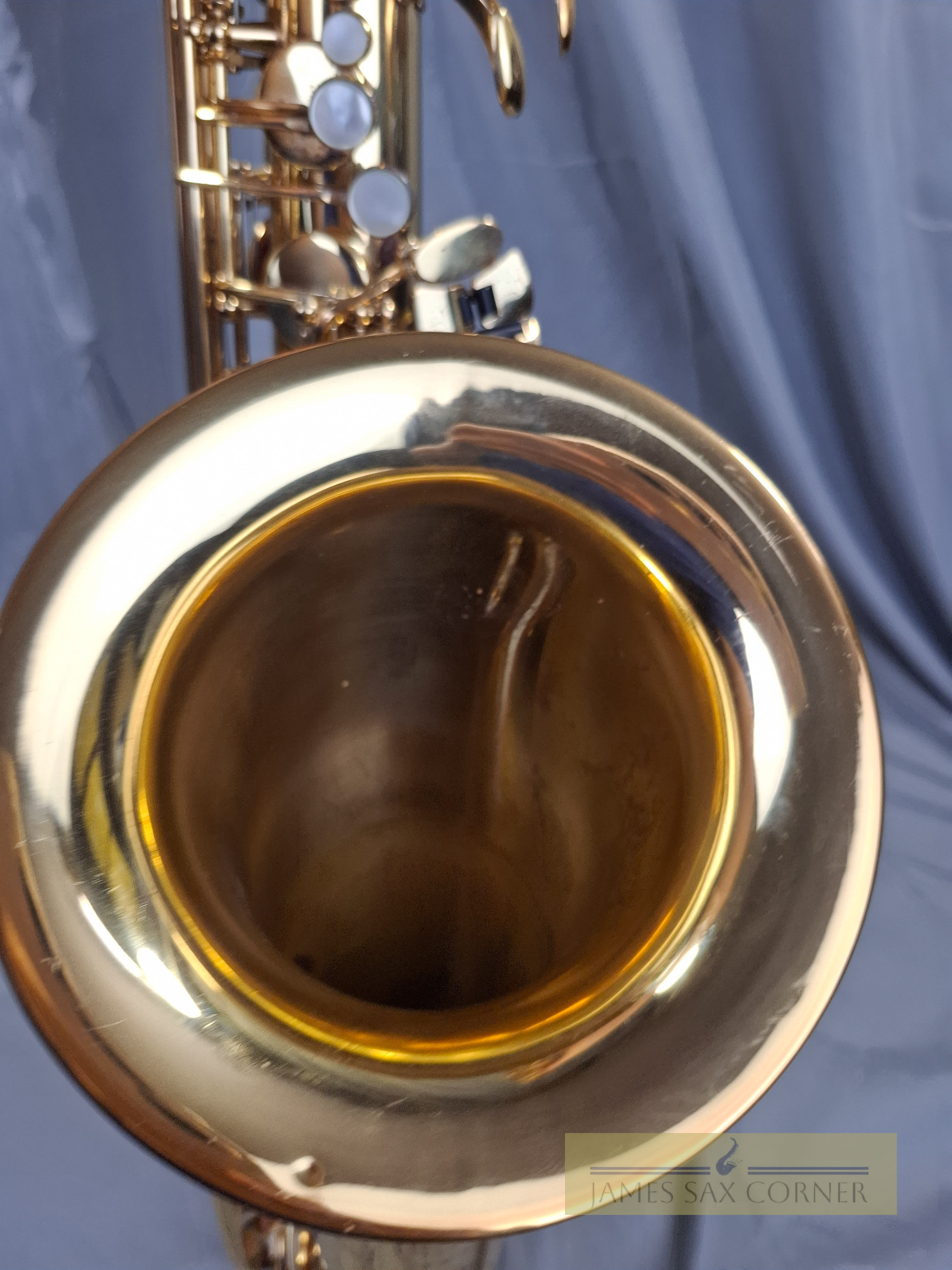 Yamaha YTS-62 Tenor Saxophone Purple Logo SN 014XXX 10