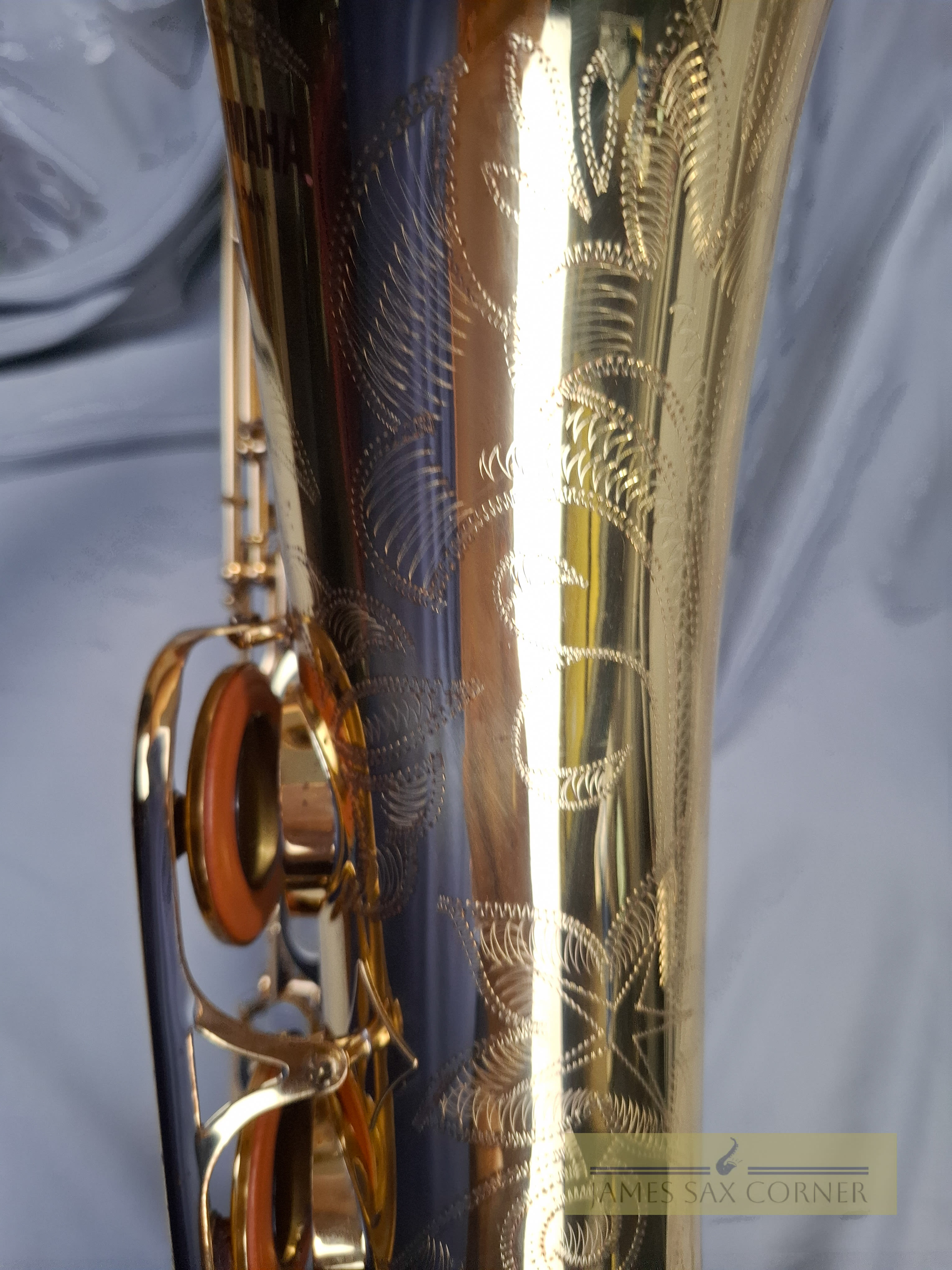 Yamaha YTS-62 Tenor Saxophone Purple Logo SN 014XXX 12