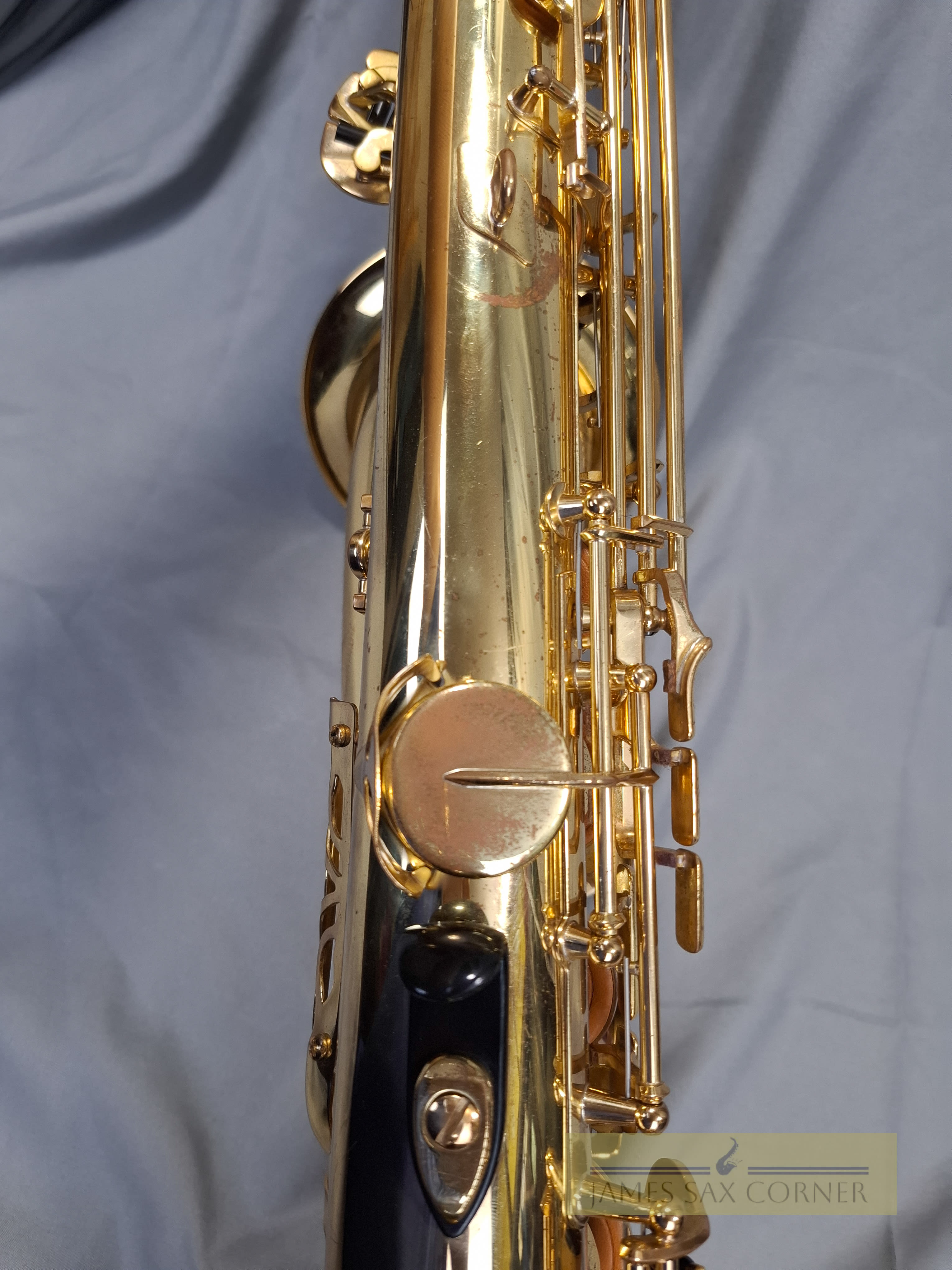 Yamaha YTS-62 Tenor Saxophone Purple Logo SN 014XXX 14