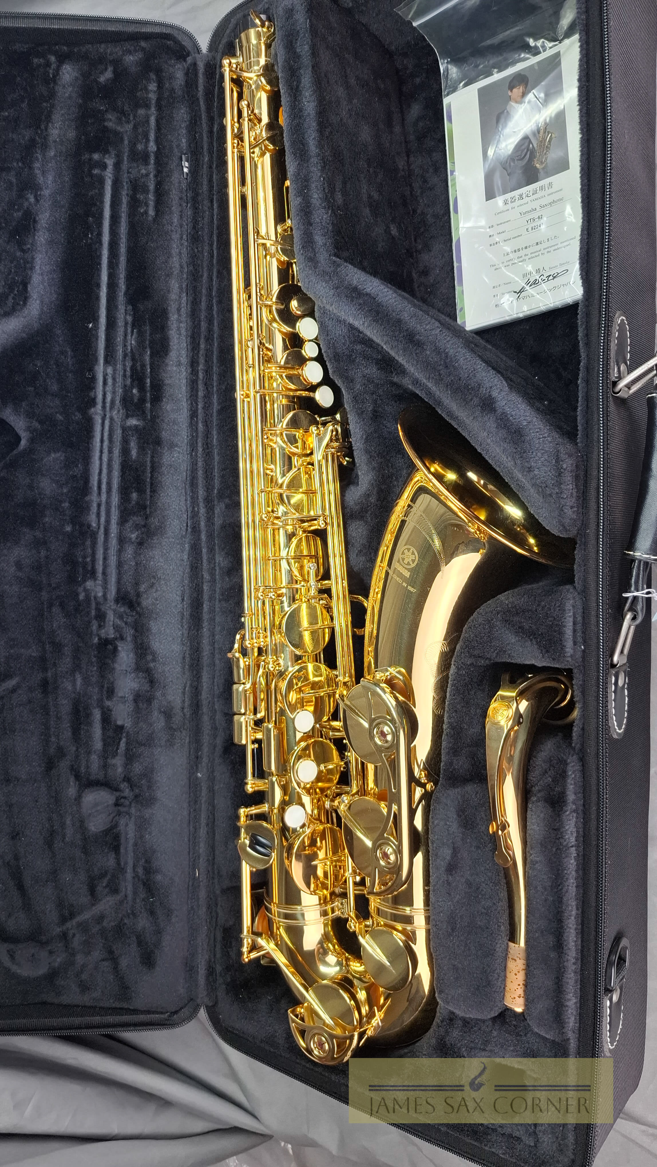 Yamaha YTS-62III Tenor Saxophone SN E92XXX 20
