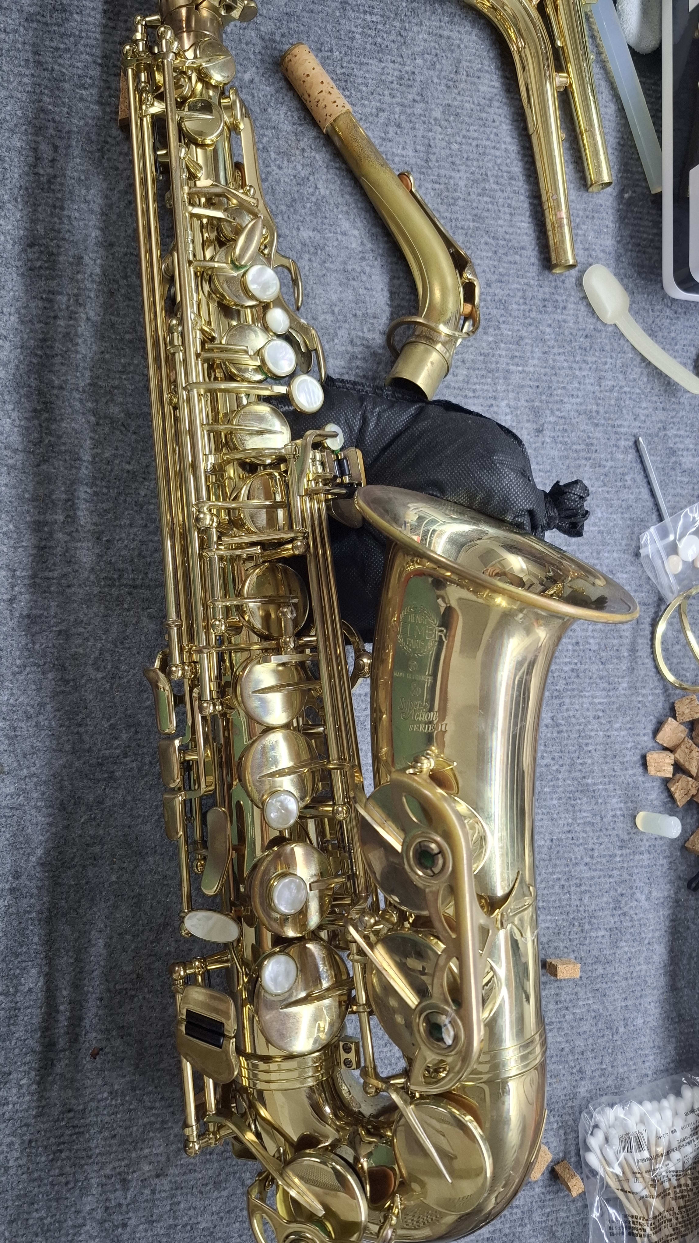 Selmer Super Action 80 Series II Alto Saxophone SN 023XXX 37