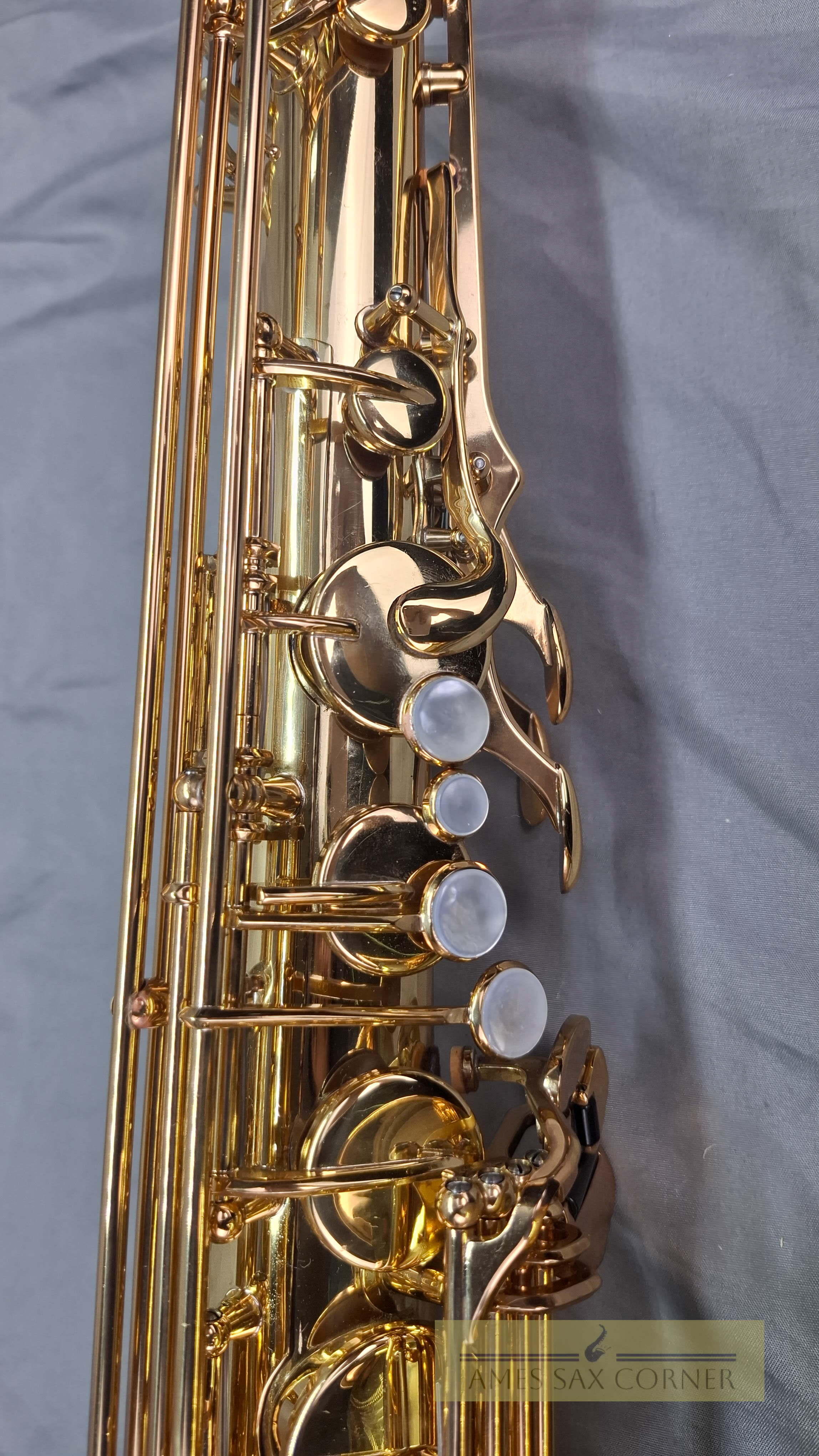 Yamaha YTS-62 Tenor Saxophone Purple Logo SN 007XXX 5