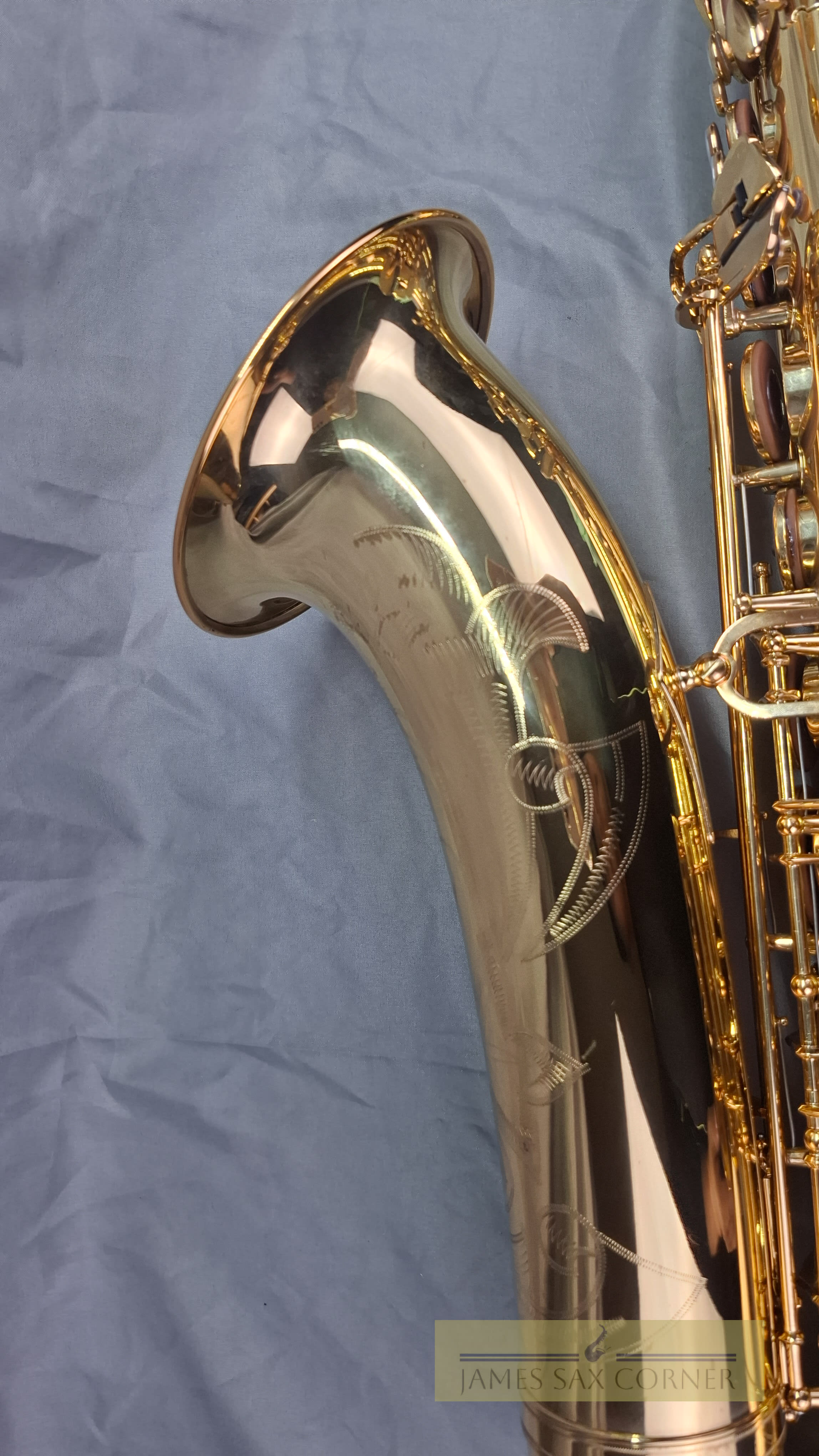 Yamaha YTS-62 Tenor Saxophone Purple Logo SN 007XXX 6