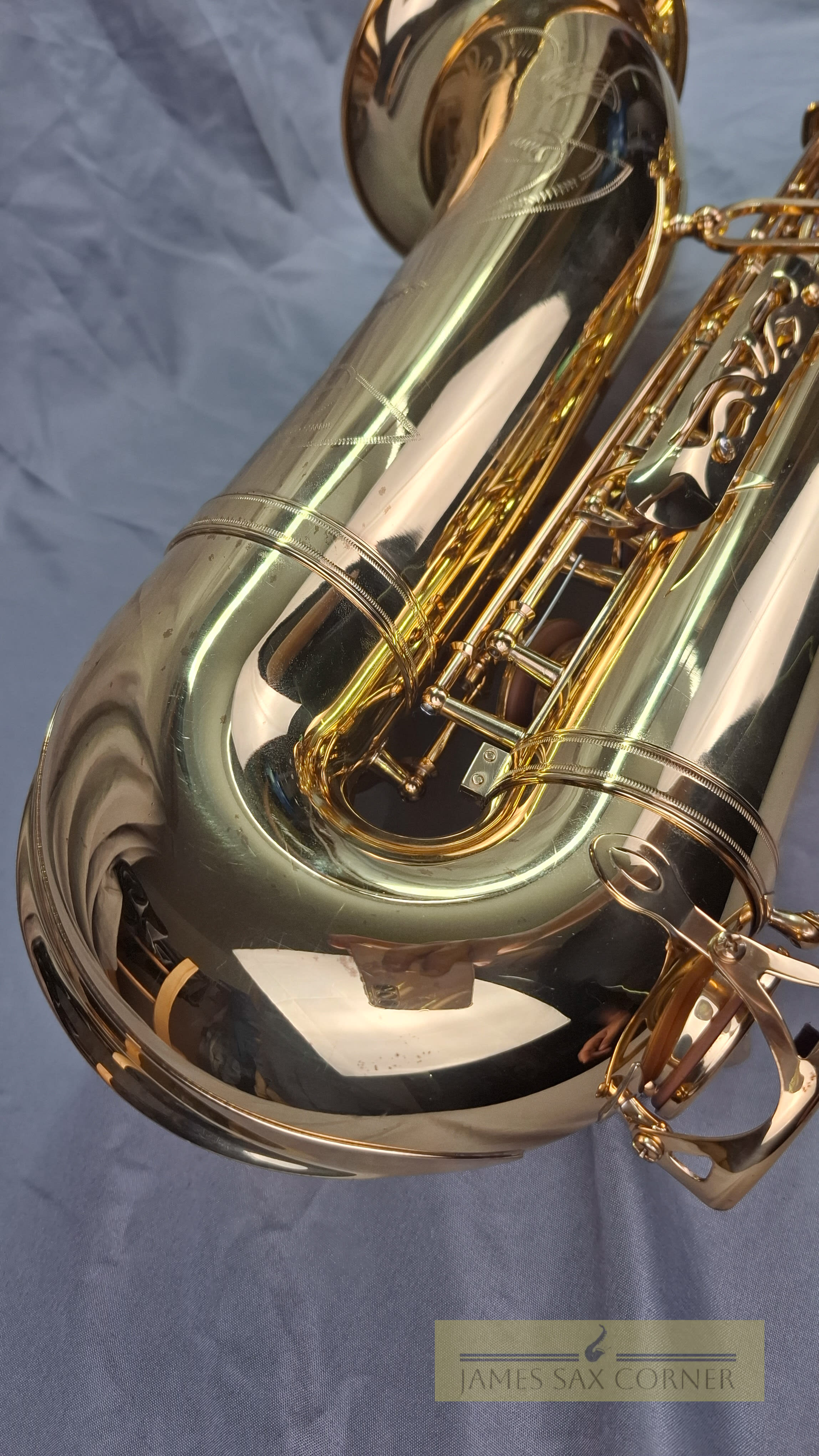 Yamaha YTS-62 Tenor Saxophone Purple Logo SN 007XXX 8