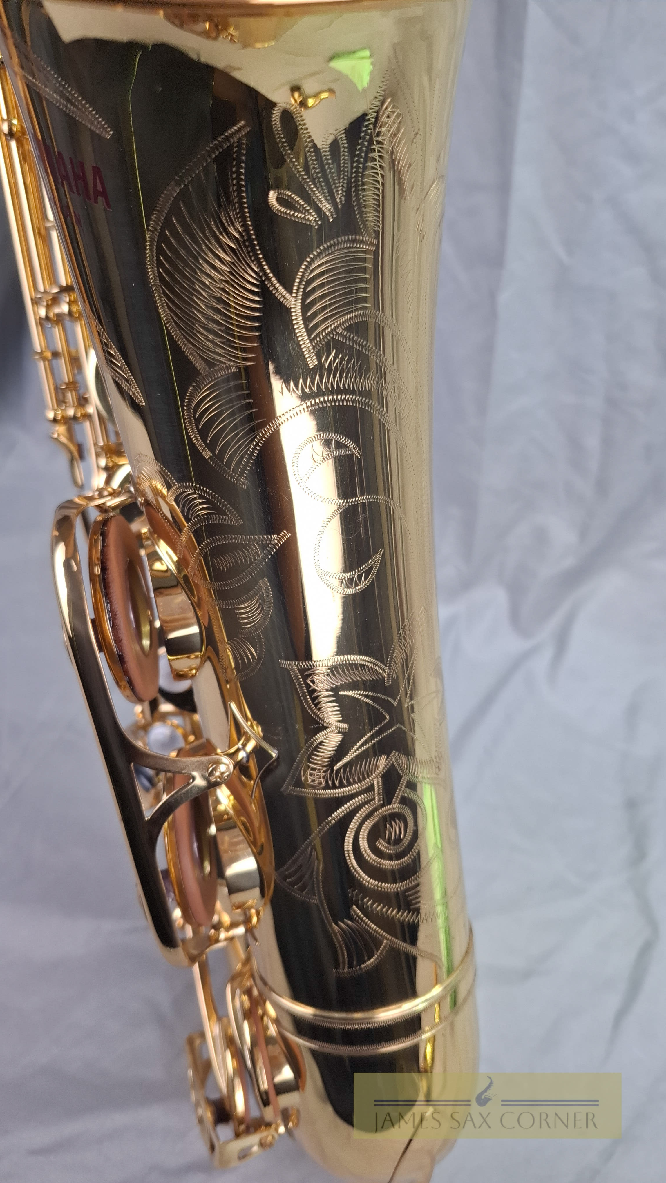 Yamaha YTS-62 Tenor Saxophone Purple Logo SN 007XXX 15