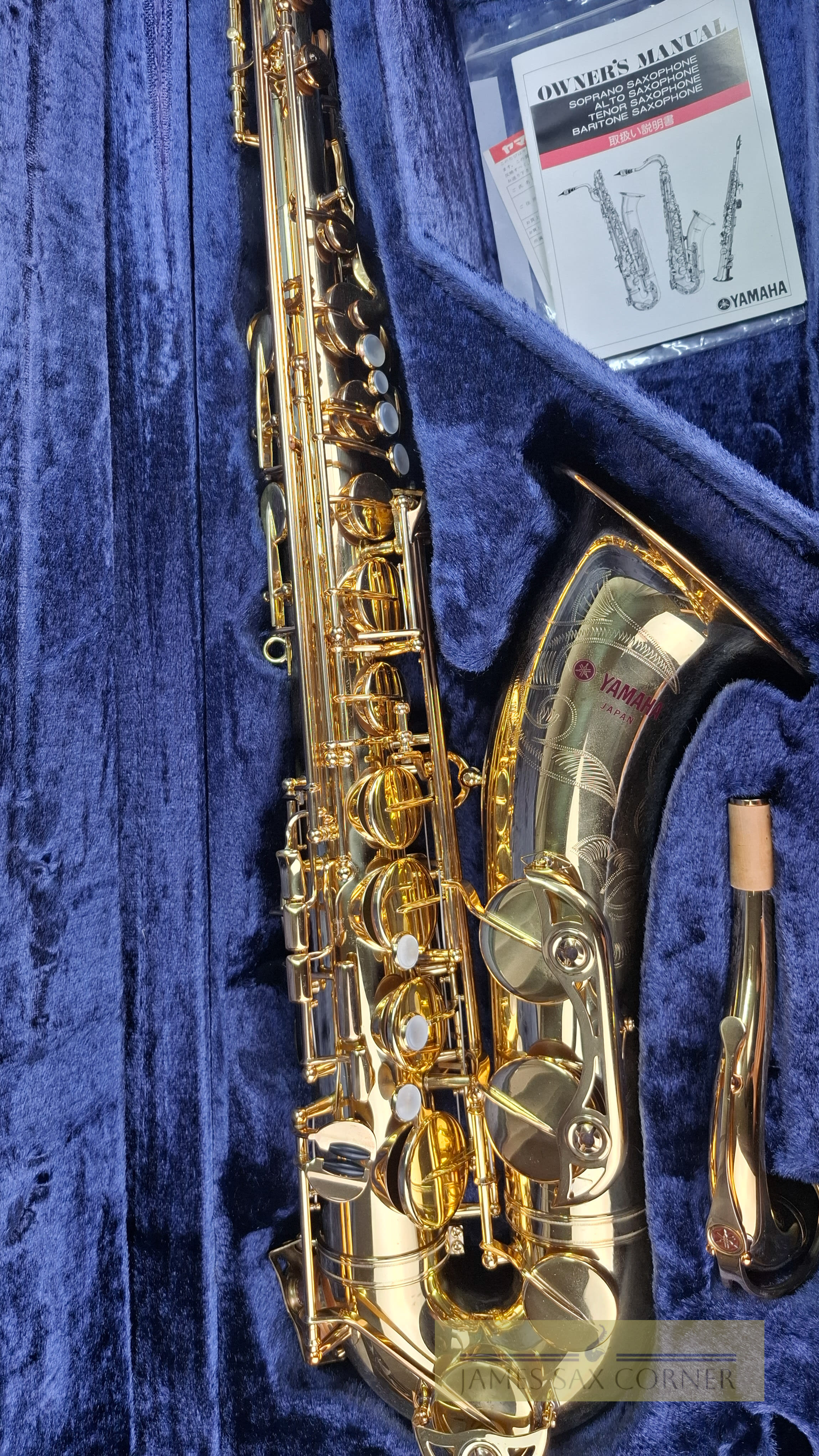 Yamaha YTS-62 Tenor Saxophone Purple Logo SN 007XXX 22