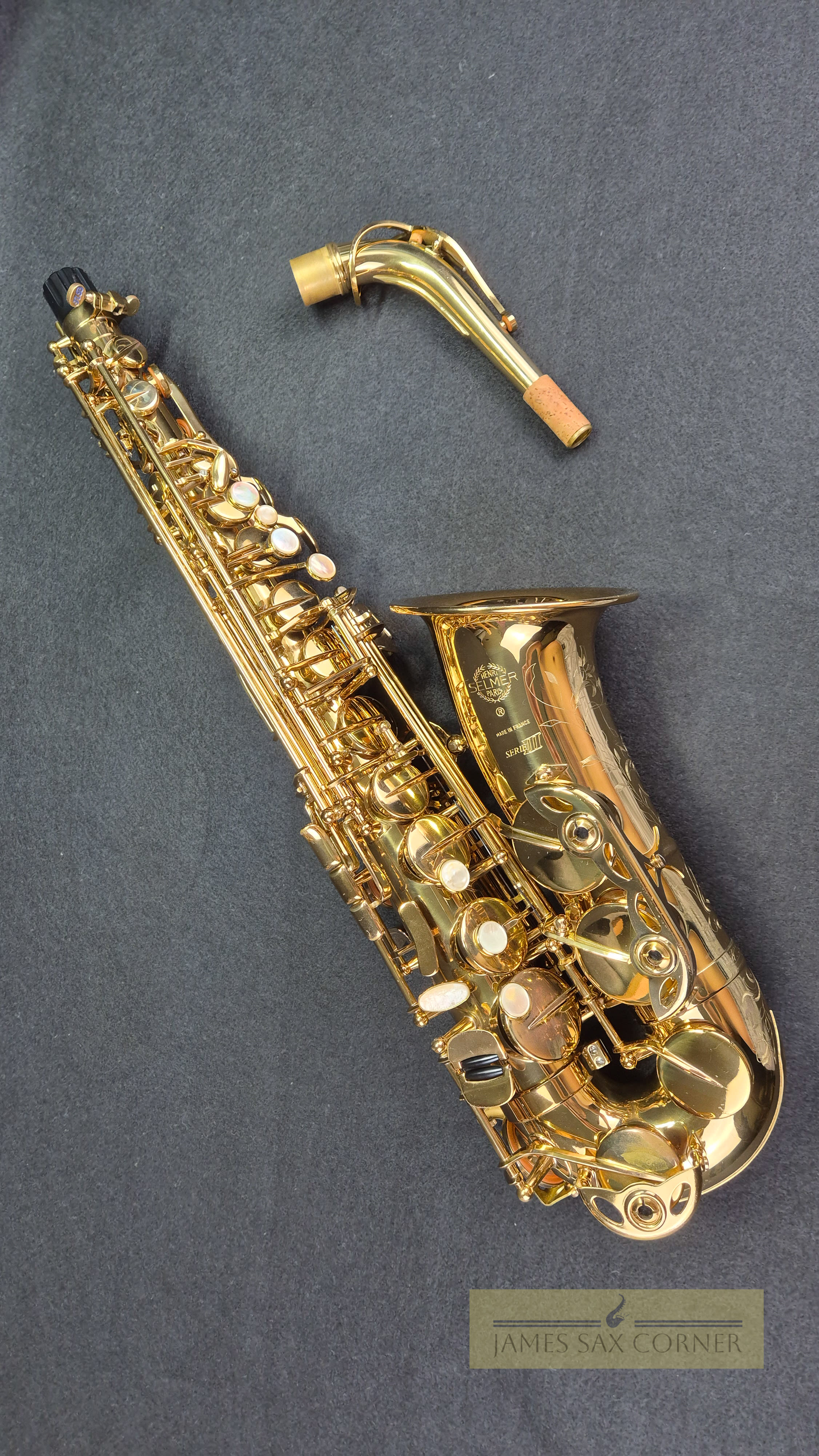 Selmer Super Action 80 Series III Julibiee Alto Saxophone SN 732XXX