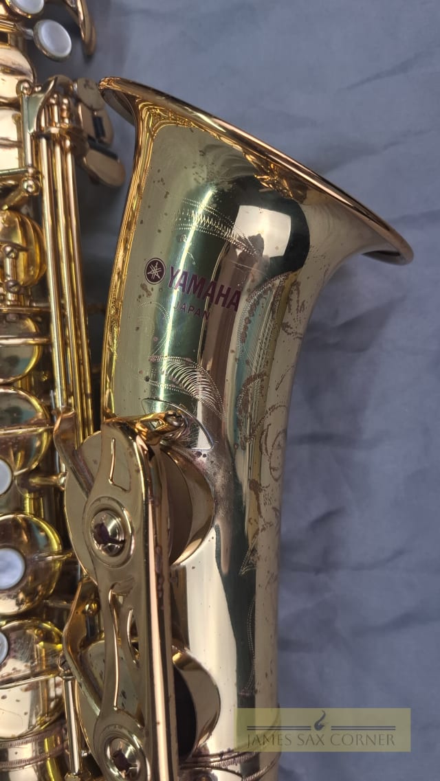Yamaha YAS-62 Alto Saxophone Purple Logo SN 022XXX