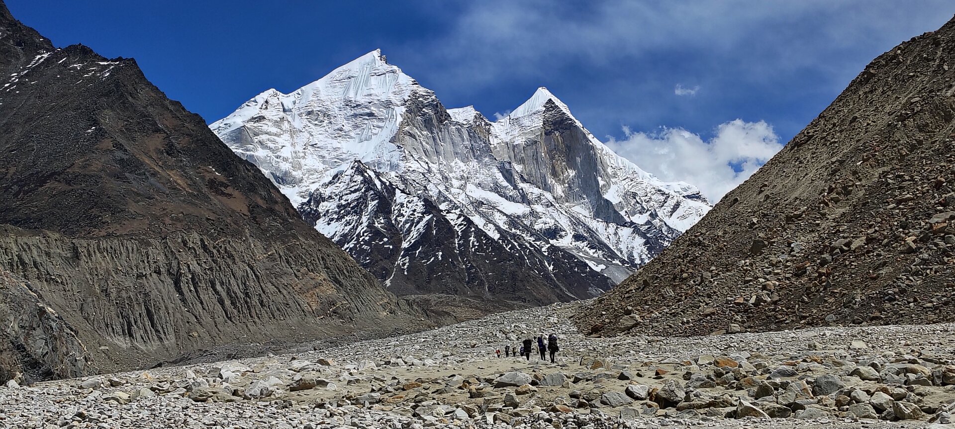 View of Gaumukh Tapovan trek