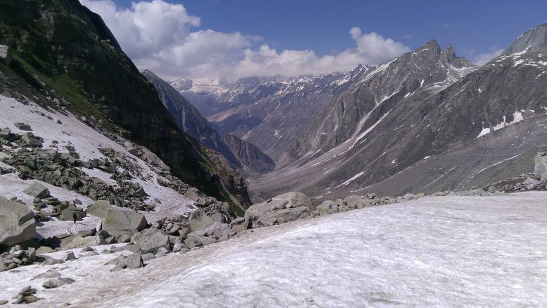 View of Hampta Pass trek
