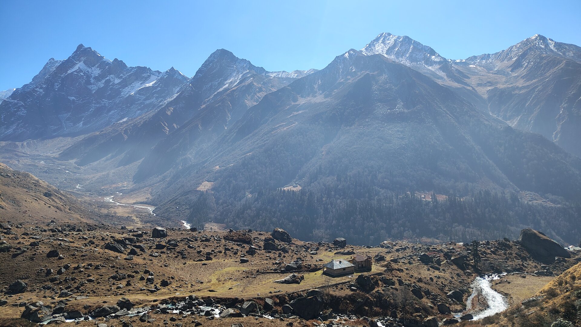 View of Harkidun trek
