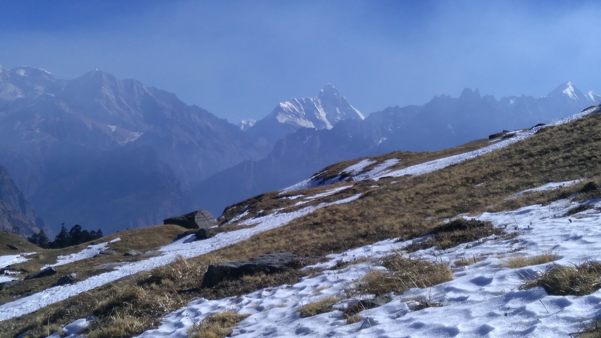 View of Kuari Pass trek