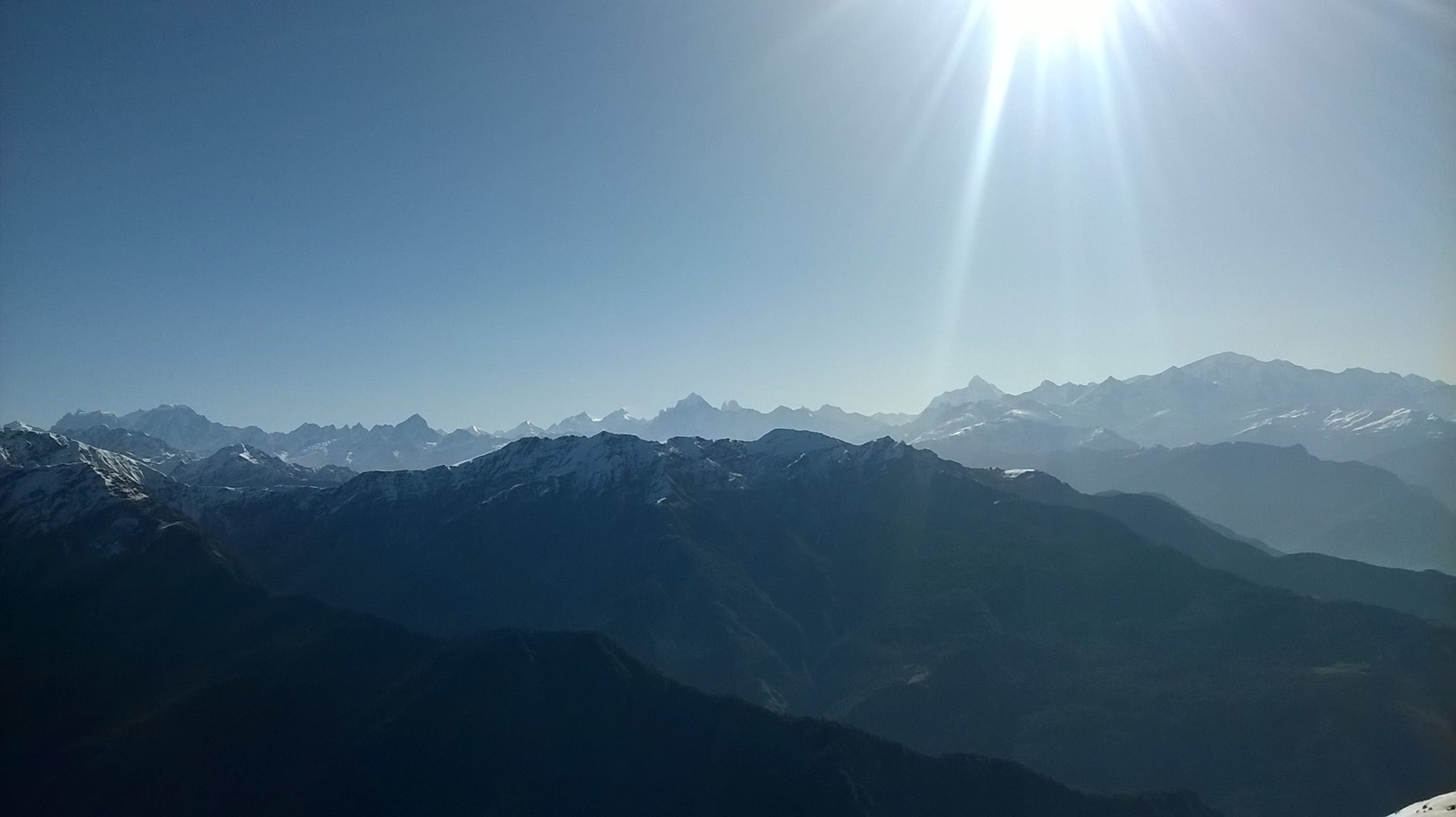 View of Deoriatal Chandrashila Trek trek