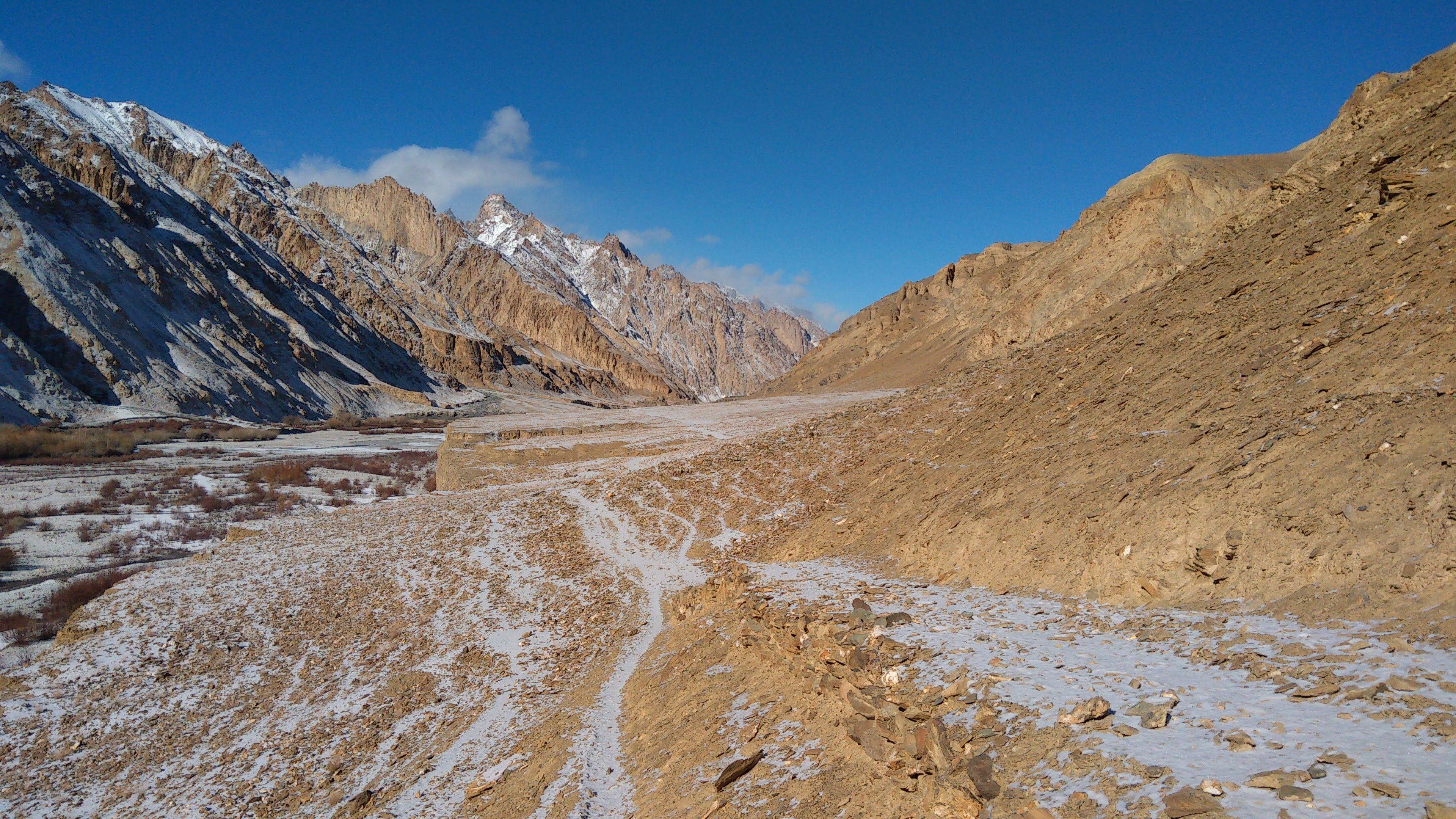 View of Winter Markha Valley Trek trek
