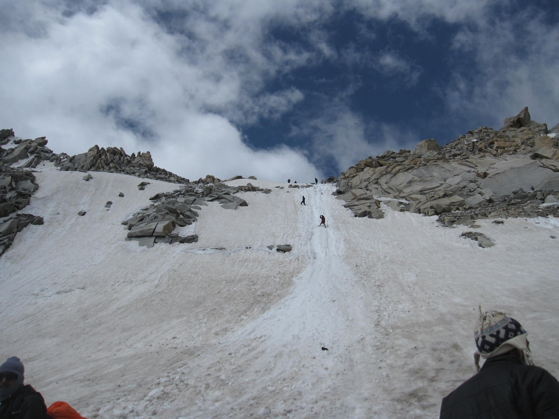 View of Borasu Pass Trek trek