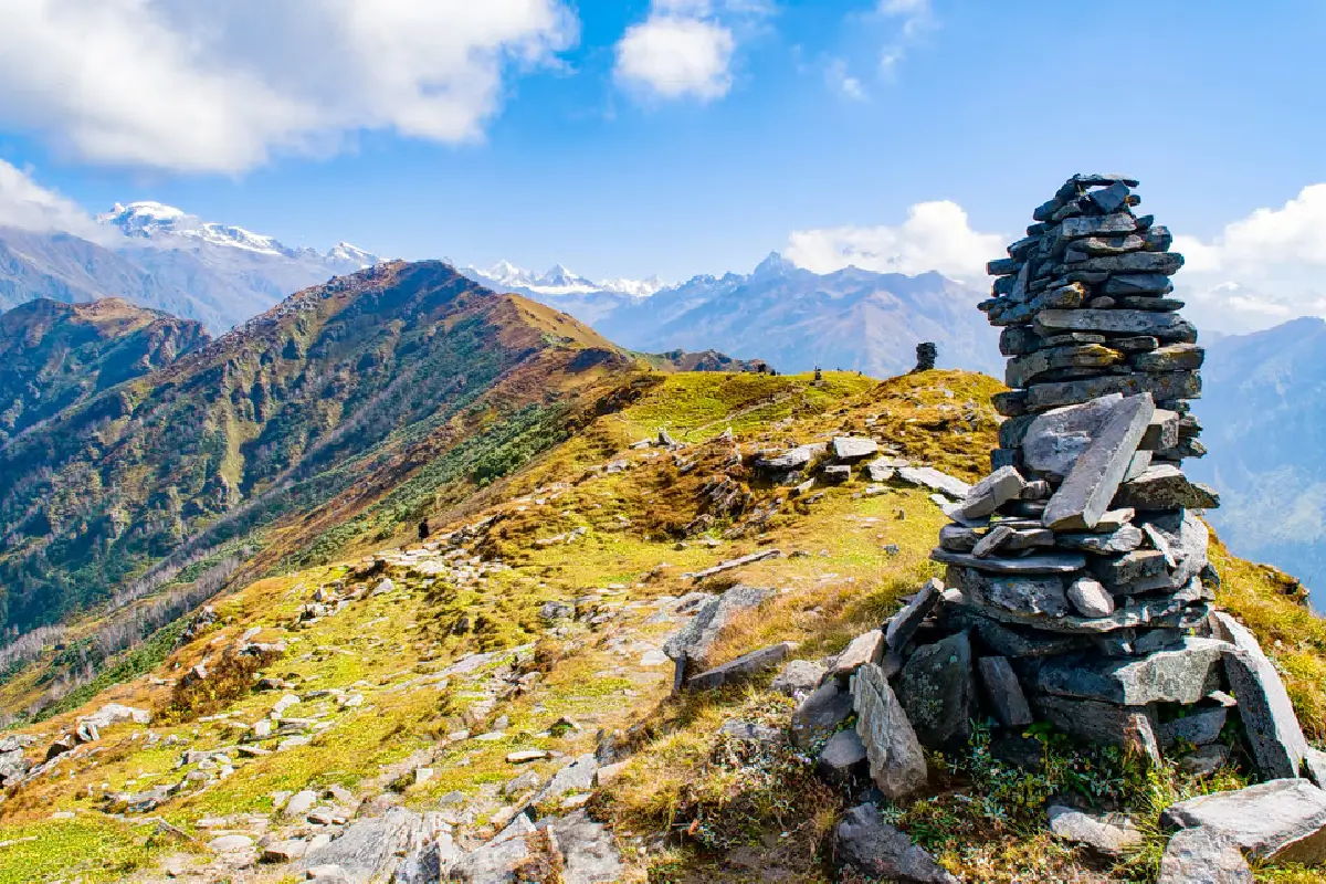 View of Chandrakhani Pass Trek trek