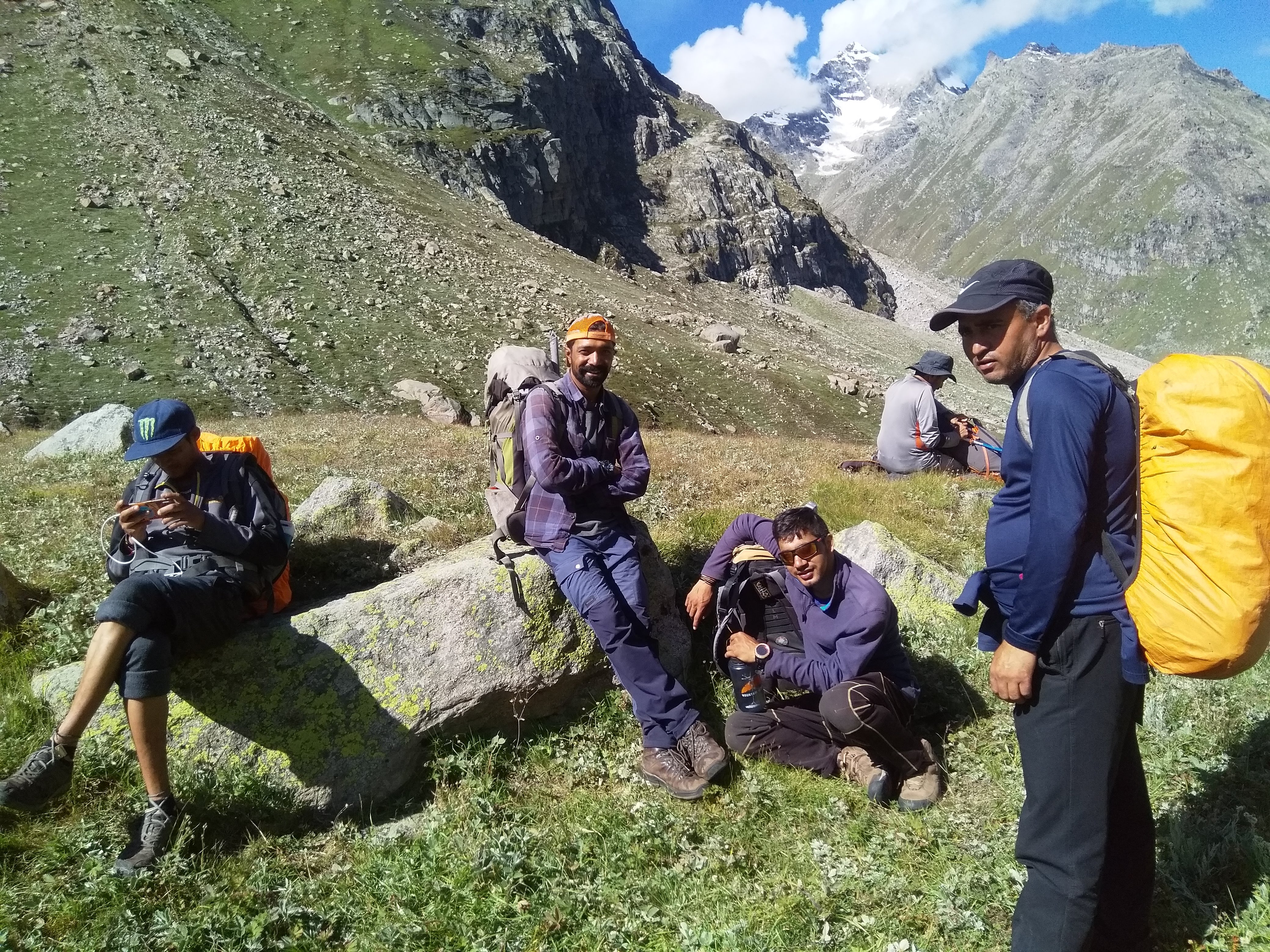 our days together during the trek