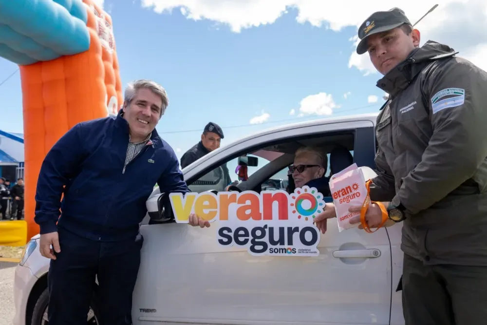 Gobierno lanzó el "Operativo Verano Seguro" con un innovador sistema de monitoreo vehicular