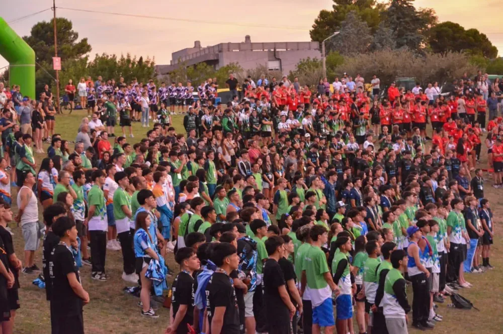 Se llevó a cabo el acto de apertura de los Juegos Binacionales de la Araucanía