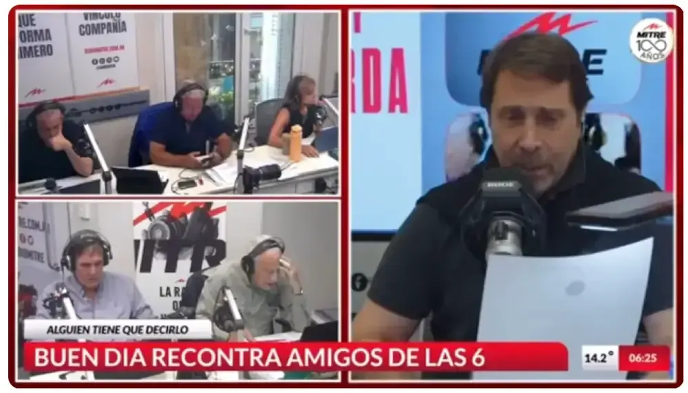 Eduardo Feinmann volvió a caer en una fake news: "Ultimátum de Argentina al Reino Unido"